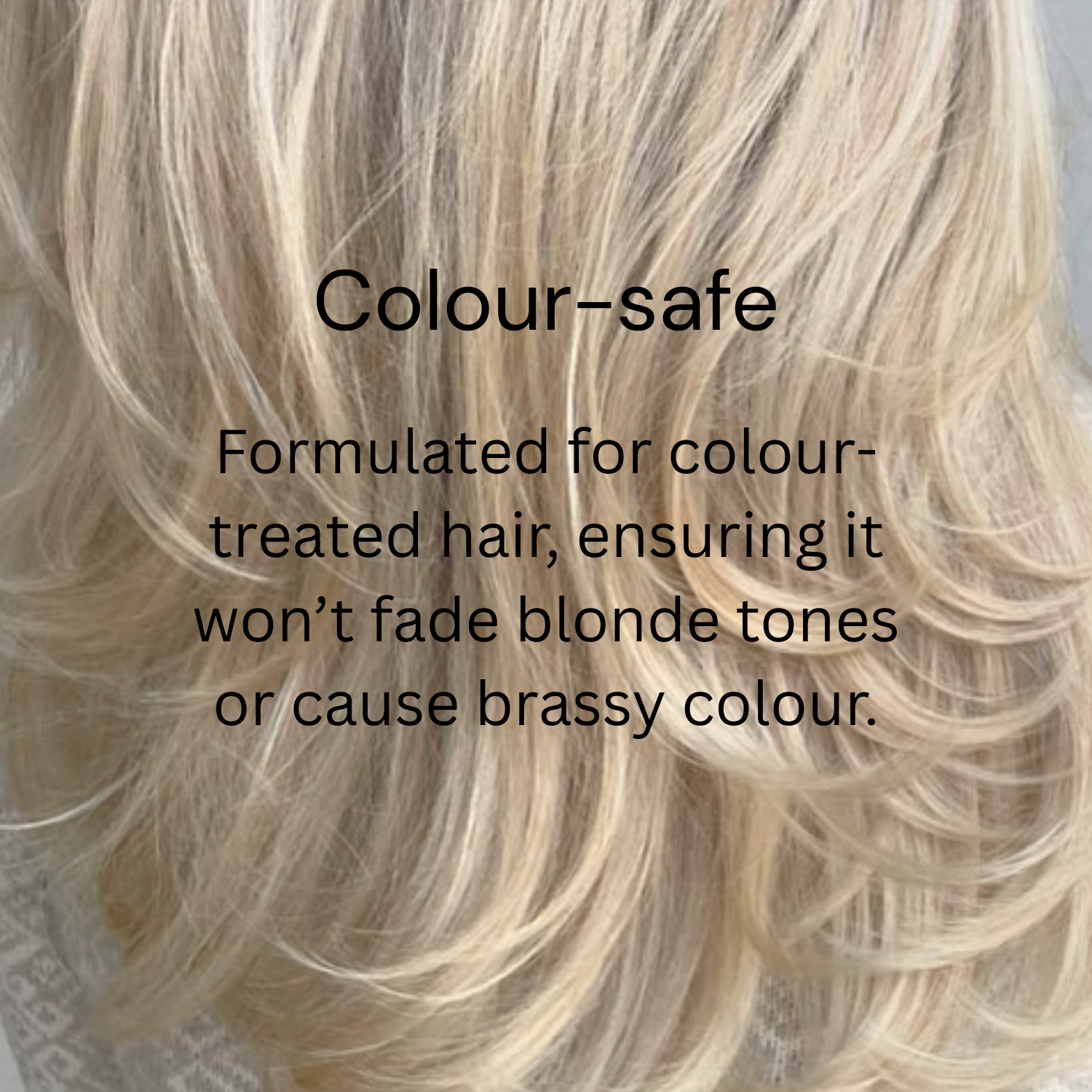 Protect your blonde hair colour oil 